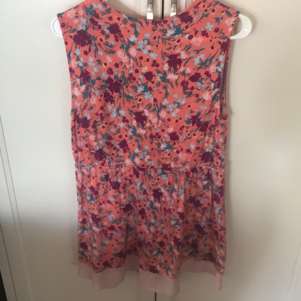 Women’s ModCloth Long Flowy Top sz L - Picture 4 of 4